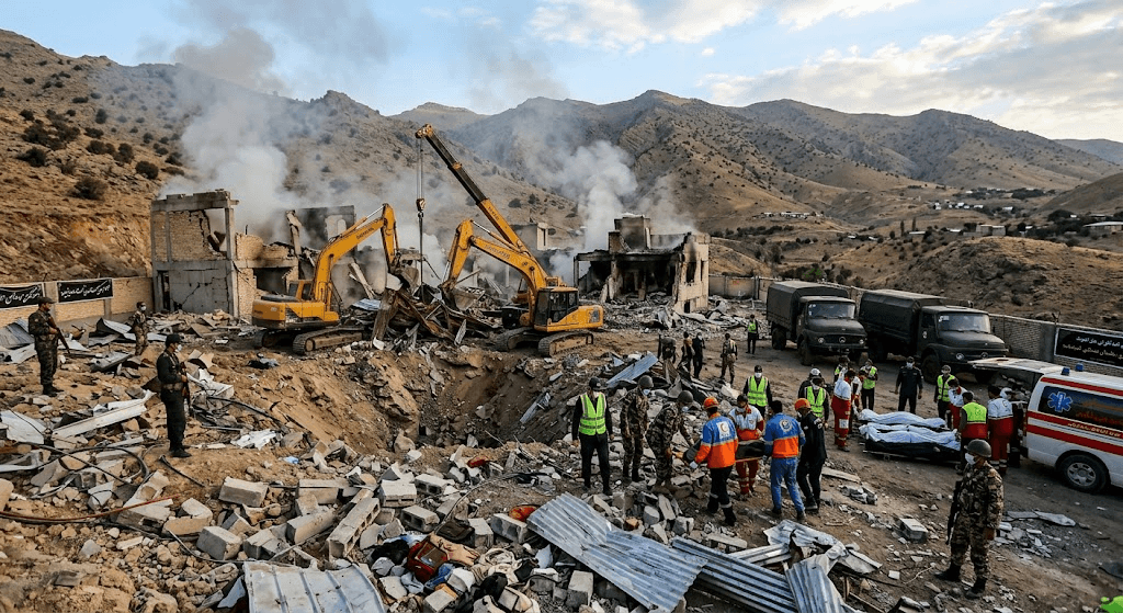 Targeted Strike: Four IRGC Fighters Killed in U.S. Attack on Iran's Kermanshah Province Targeted Strike: Four IRGC Fighters Killed in U.S. Attack on Iran's Kermanshah Province