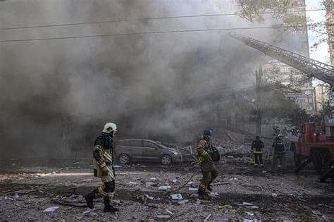 Russian Missile and Drone Barrage Kills at Least 16 in Ukraine’s Kyiv Region Russian Missile and Drone Barrage Kills at Least 16 in Ukraine’s Kyiv Region