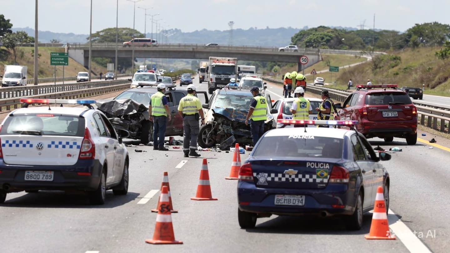 Highway Tragedy: Four Killed in Massive Multi-Vehicle Crash on BR-101 Highway in Brazil Today Highway Tragedy: Four Killed in Massive Multi-Vehicle Crash on BR-101 Highway in Brazil Today