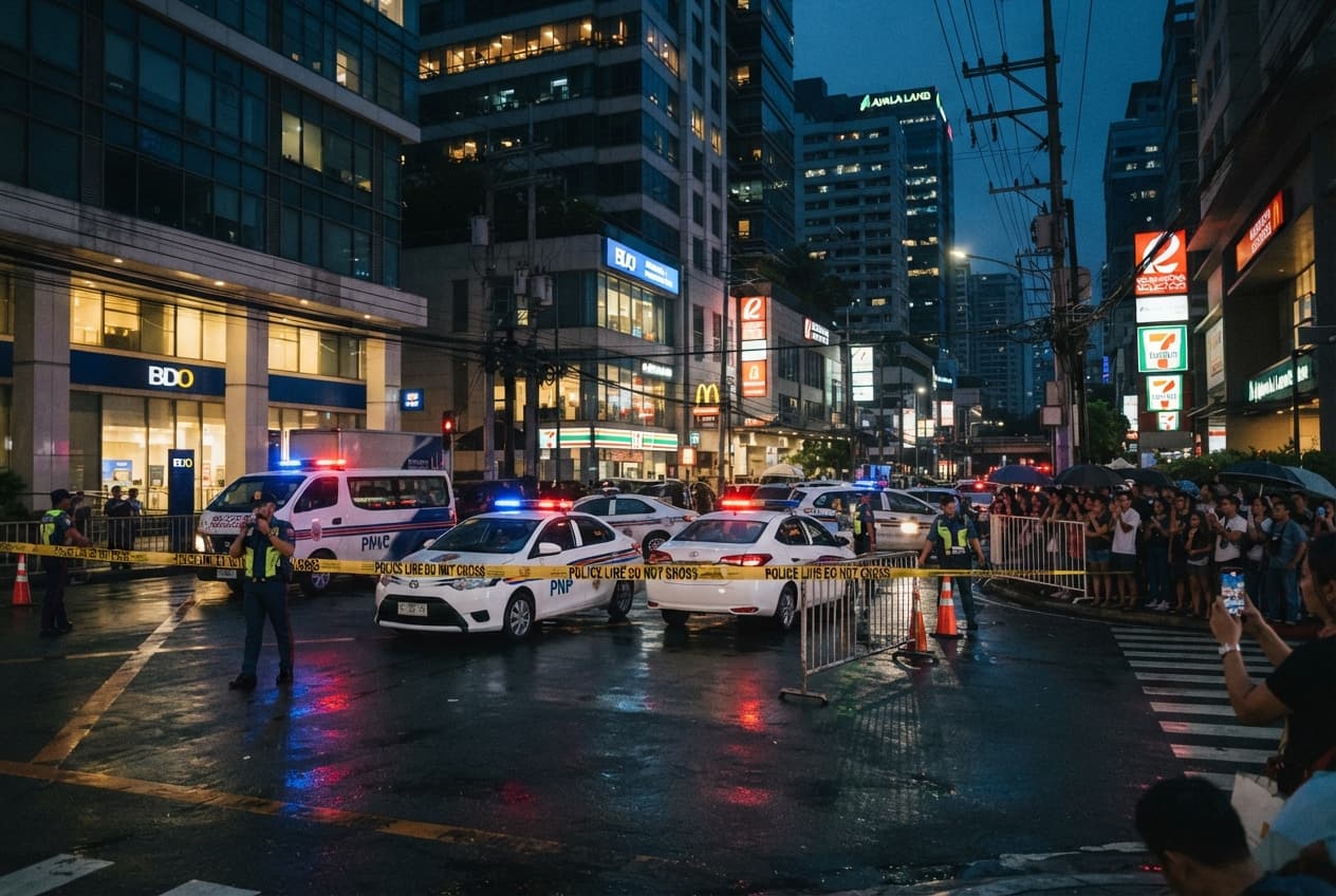 Commercial Dispute, Philippines: One Person Dead from Gunshot Wounds in Manila Business District Commercial Dispute, Philippines: One Person Dead from Gunshot Wounds in Manila Business District