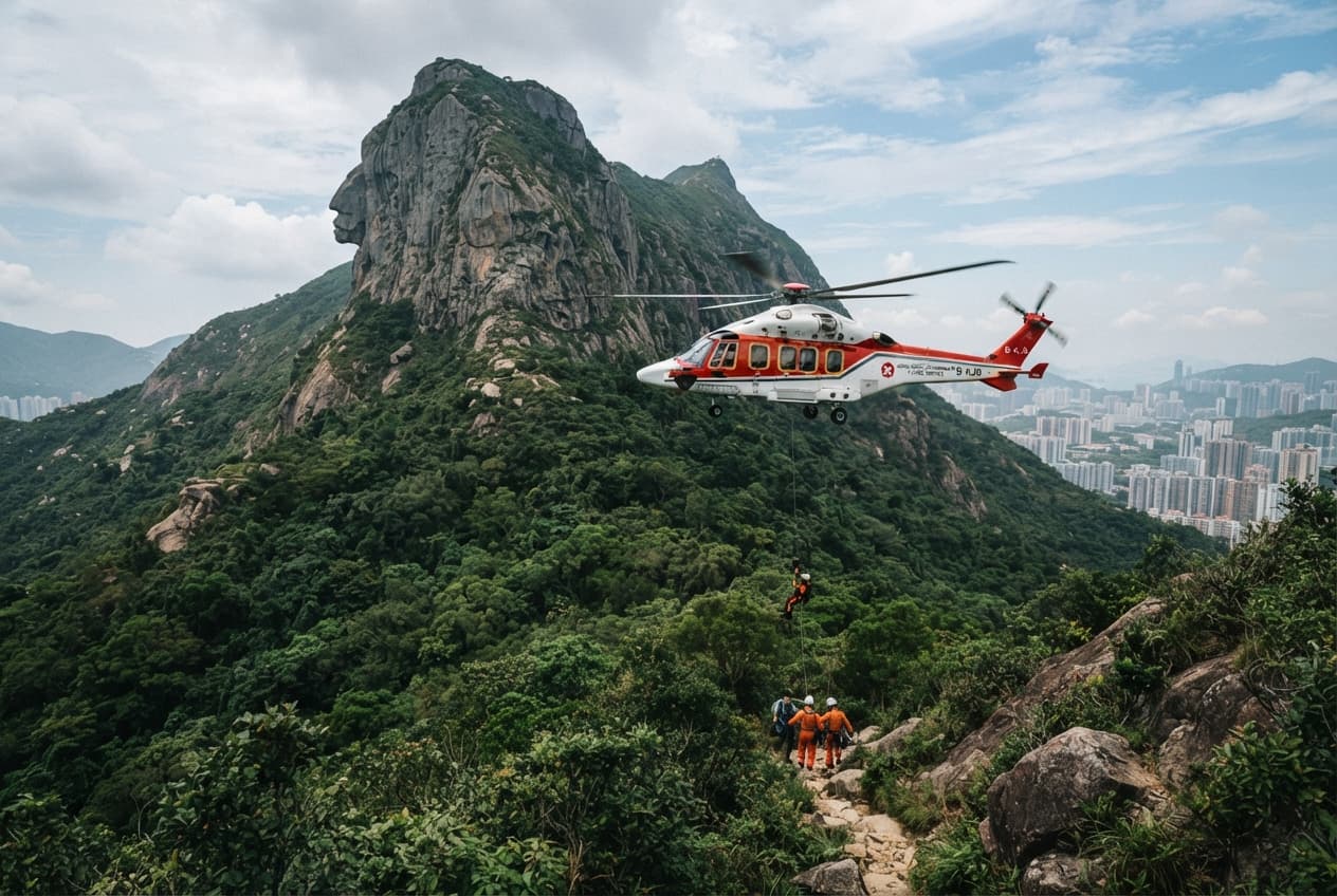 Steep Ridge Mishap: Lion Rock Trail Fatal Fall Leaves Local Climber Dead on Site Steep Ridge Mishap: Lion Rock Trail Fatal Fall Leaves Local Climber Dead on Site