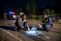 22-Year-Old Woman Dies Beside Buriram Road, After Speeding Pickup Truck Flees Crash Scene 22-Year-Old Woman Dies Beside Buriram Road, After Speeding Pickup Truck Flees Crash Scene