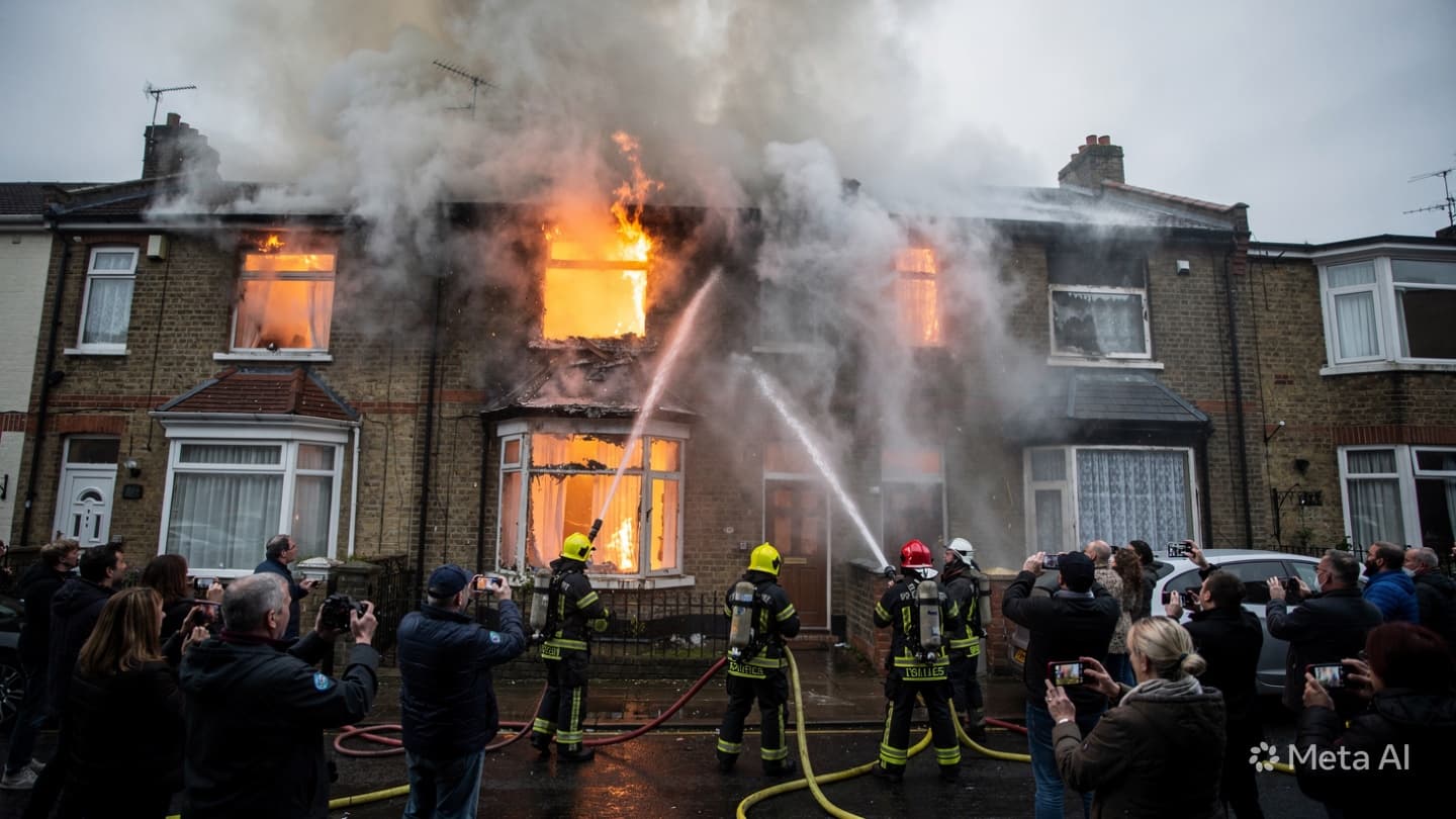 Salford Fire Tragedy: Three Family Members Die In Blazing House Fire On Friday Morning Salford Fire Tragedy: Three Family Members Die In Blazing House Fire On Friday Morning