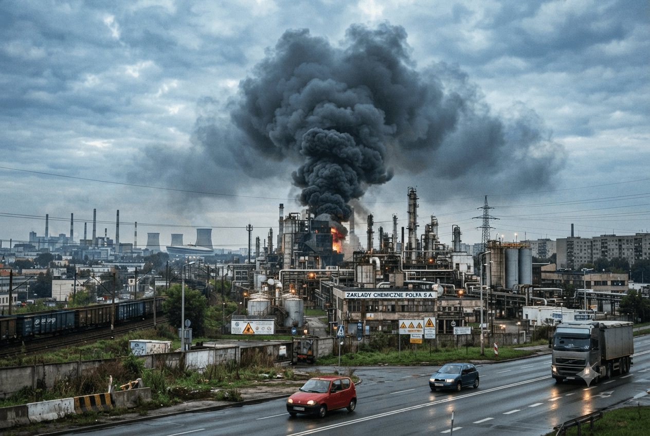 Industrial Explosion In Poland: Three Workers Killed At Chemical Plant Following Morning Blast Industrial Explosion In Poland: Three Workers Killed At Chemical Plant Following Morning Blast