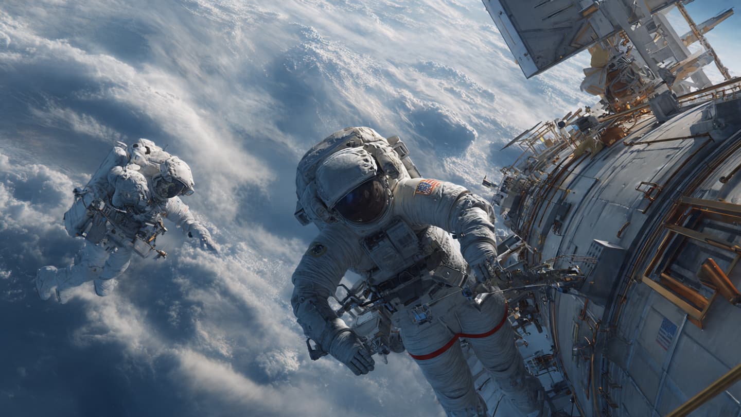 Beneath the Quiet Sun, Humanity Continues Its Patient Work in Orbit Beneath the Quiet Sun, Humanity Continues Its Patient Work in Orbit