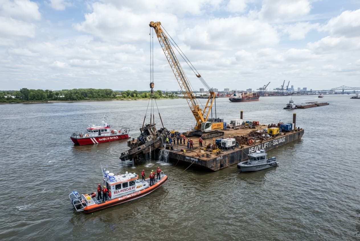 Xiangjiang River Collision: Passenger Ferry Capsizes After Hitting Sand Barge Near Changsha, Drowning Two Xiangjiang River Collision: Passenger Ferry Capsizes After Hitting Sand Barge Near Changsha, Drowning Two