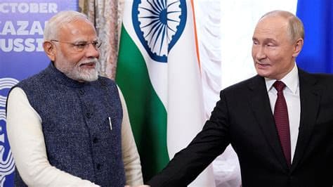 Modi and Putin Agree to Boost India-Russia Partnership Ahead of BRICS Summit Modi and Putin Agree to Boost India-Russia Partnership Ahead of BRICS Summit