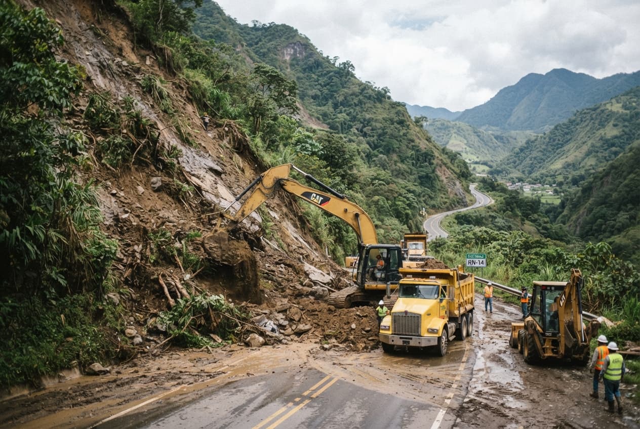 Mudslide Strikes Guatemalan Highway: Emergency Crews Recover Six Bodies Following Sudden Rural Disaster Mudslide Strikes Guatemalan Highway: Emergency Crews Recover Six Bodies Following Sudden Rural Disaster