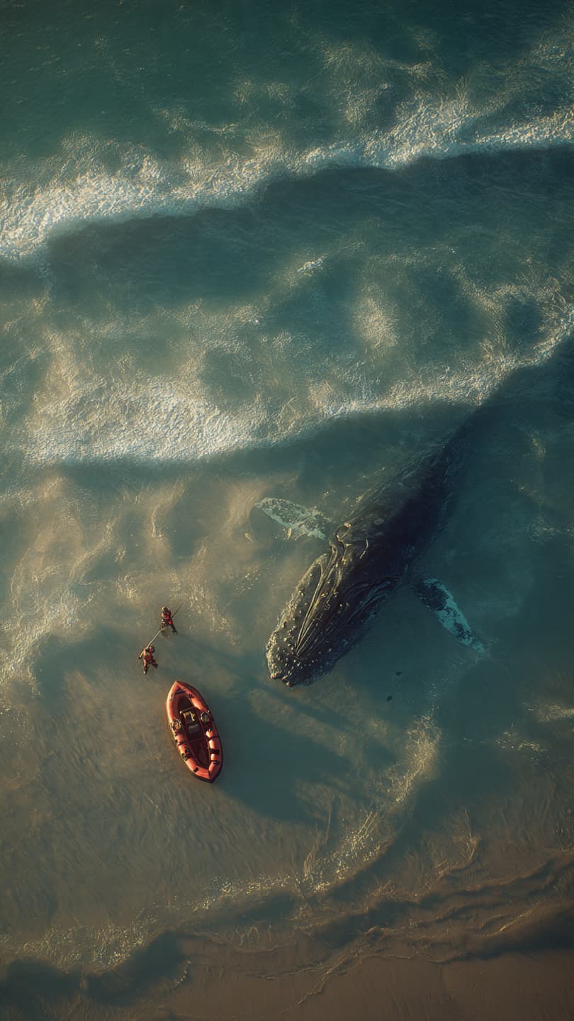 German Officials Defend Failed Whale Rescue Attempt German Officials Defend Failed Whale Rescue Attempt