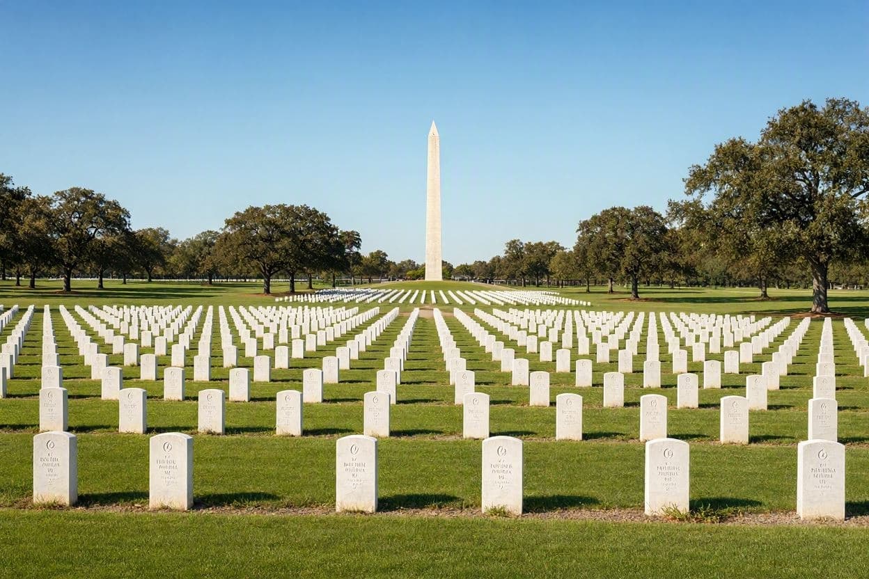 Lawyer Says 250-Foot Trump Arch Disrupts Historic Sightlines Cherished by Veterans Seeking Burial at Arlington Lawyer Says 250-Foot Trump Arch Disrupts Historic Sightlines Cherished by Veterans Seeking Burial at Arlington