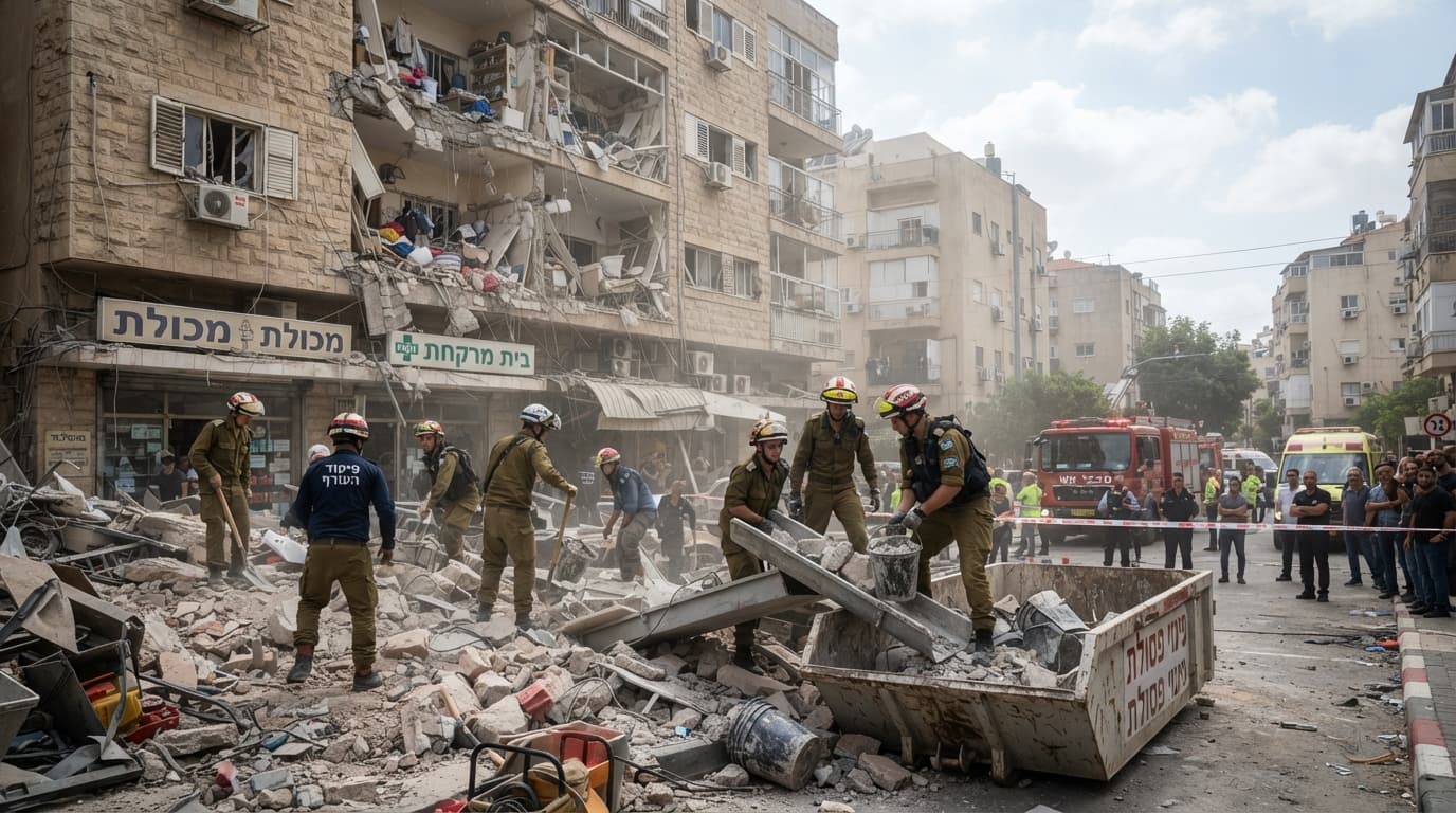 Residential Area Hit by Rocket Fire: Two Civilians Killed During Sunday Morning Barrage Residential Area Hit by Rocket Fire: Two Civilians Killed During Sunday Morning Barrage