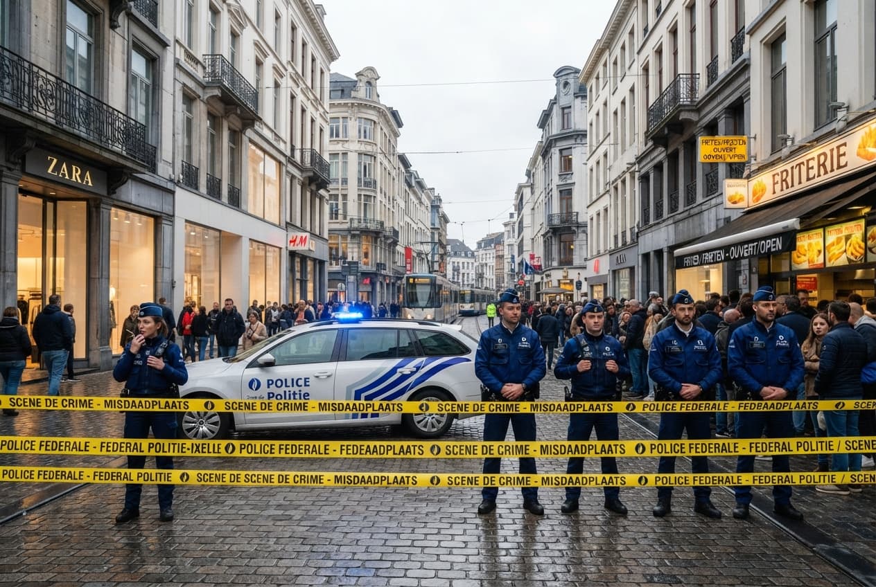 Pedestrian Injuries Spark Brussels Crisis: Local Police Intervene in Major Downtown Traffic Incident Pedestrian Injuries Spark Brussels Crisis: Local Police Intervene in Major Downtown Traffic Incident