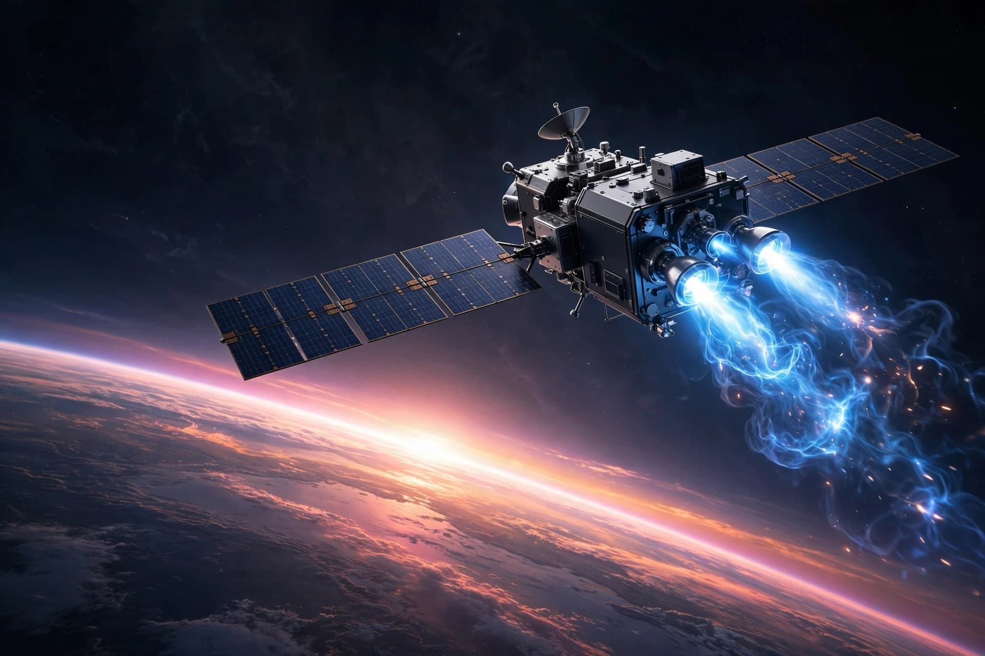 Turning Thin Air into Thrust: The Future of Satellites Turning Thin Air into Thrust: The Future of Satellites