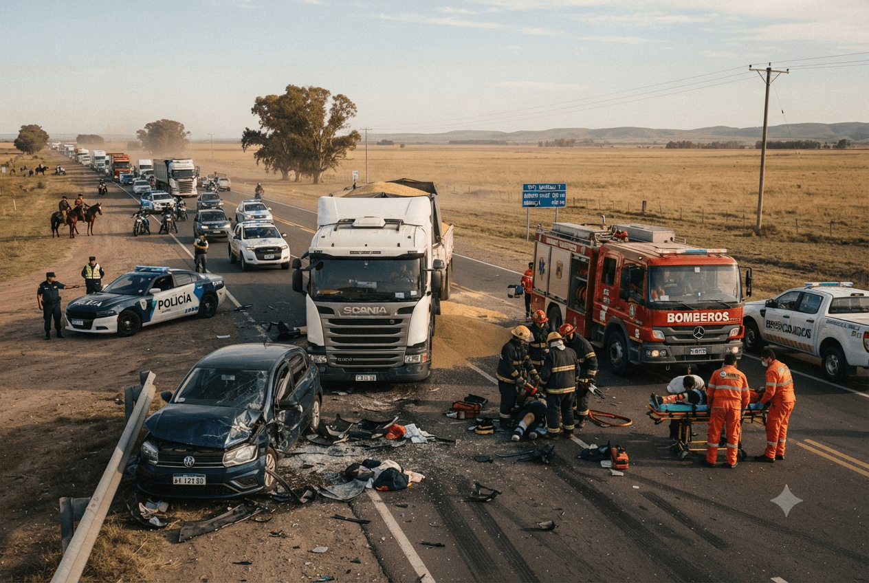 Rural Highway Head-On Crash 2026: Family of Four Killed in Tragic Argentine Collision Rural Highway Head-On Crash 2026: Family of Four Killed in Tragic Argentine Collision