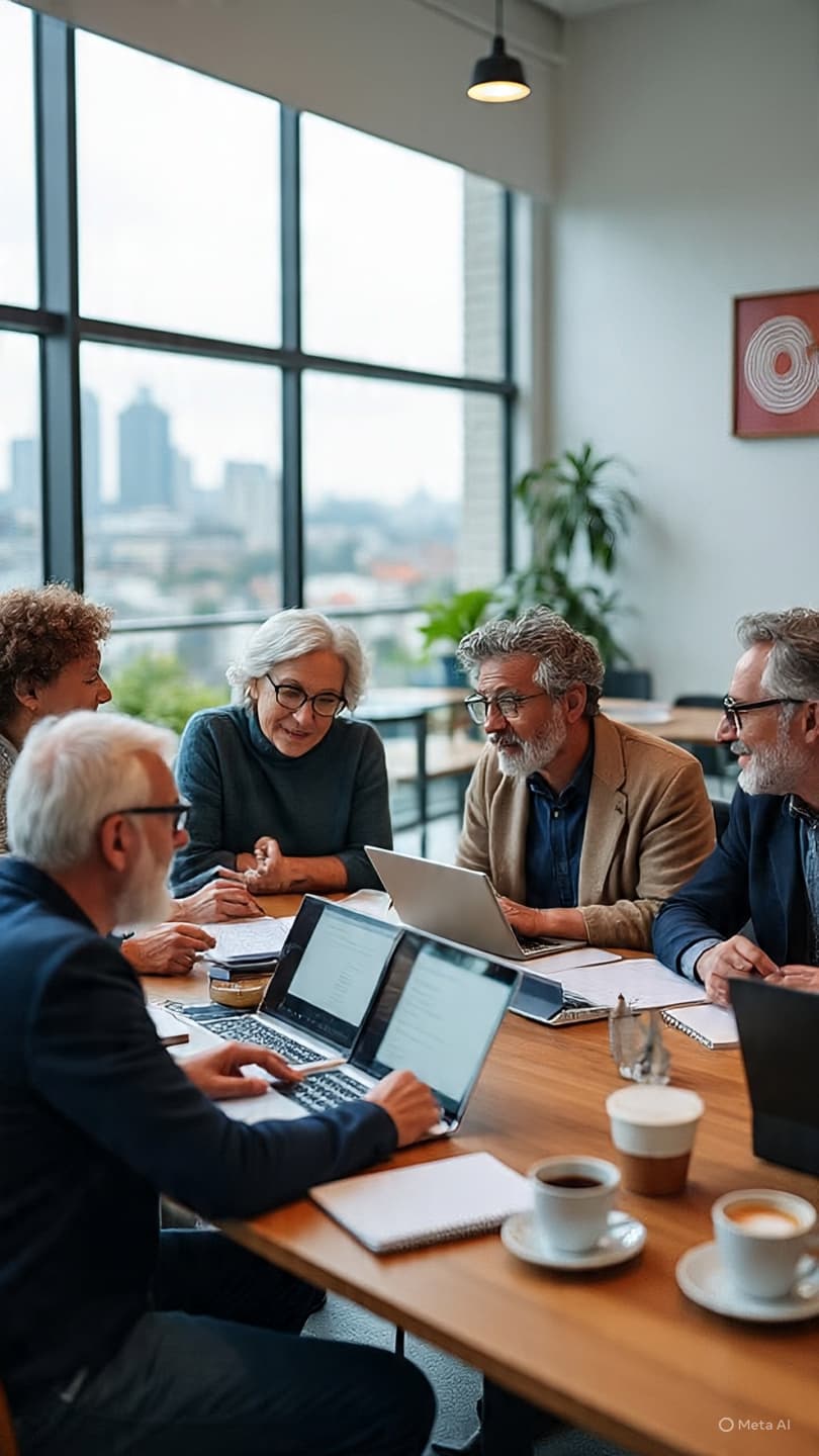 Between the Working Life and the Quiet Shore, Navigating the Flow of the Senior Between the Working Life and the Quiet Shore, Navigating the Flow of the Senior