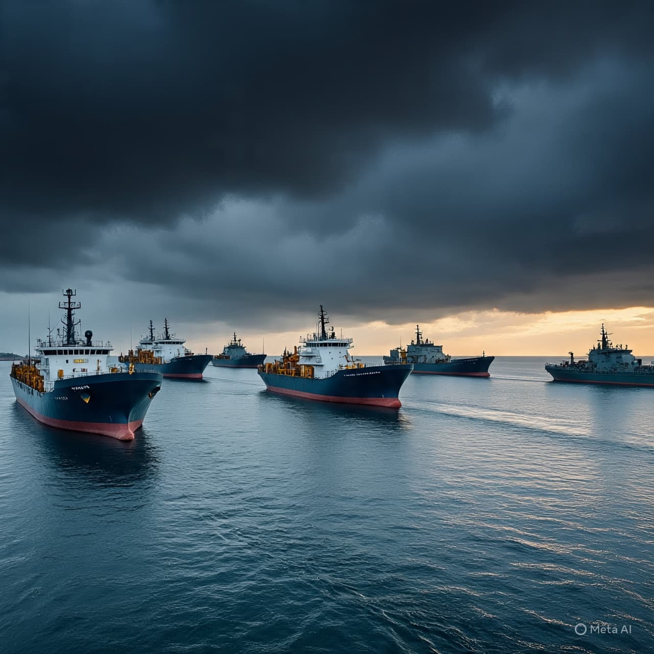 Rising Tensions at Sea: Trump Promises Swift End as Iran Conflict Widens Rising Tensions at Sea: Trump Promises Swift End as Iran Conflict Widens