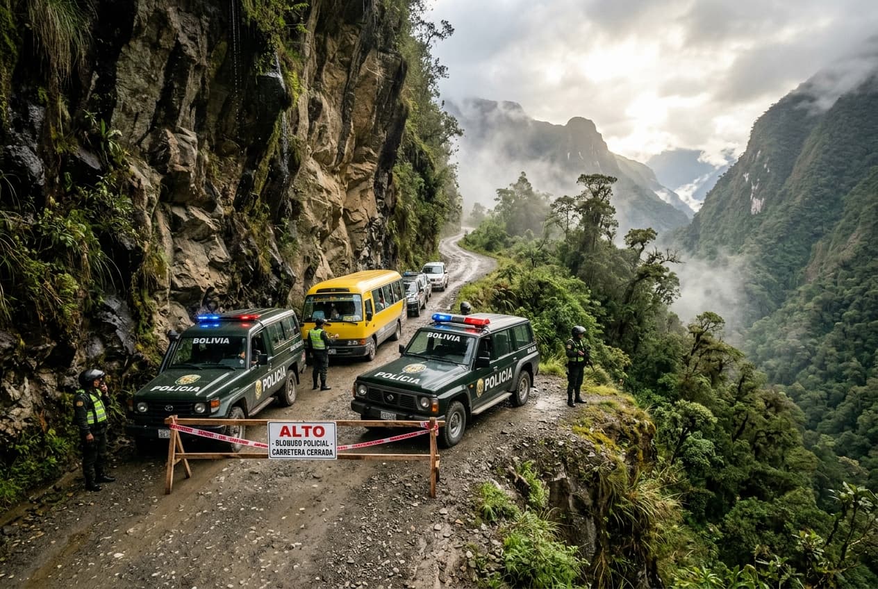 Irupana Road Disaster: Passenger Van Falls Off Mountain Cliff in La Paz, Leaving Ten Dead Irupana Road Disaster: Passenger Van Falls Off Mountain Cliff in La Paz, Leaving Ten Dead
