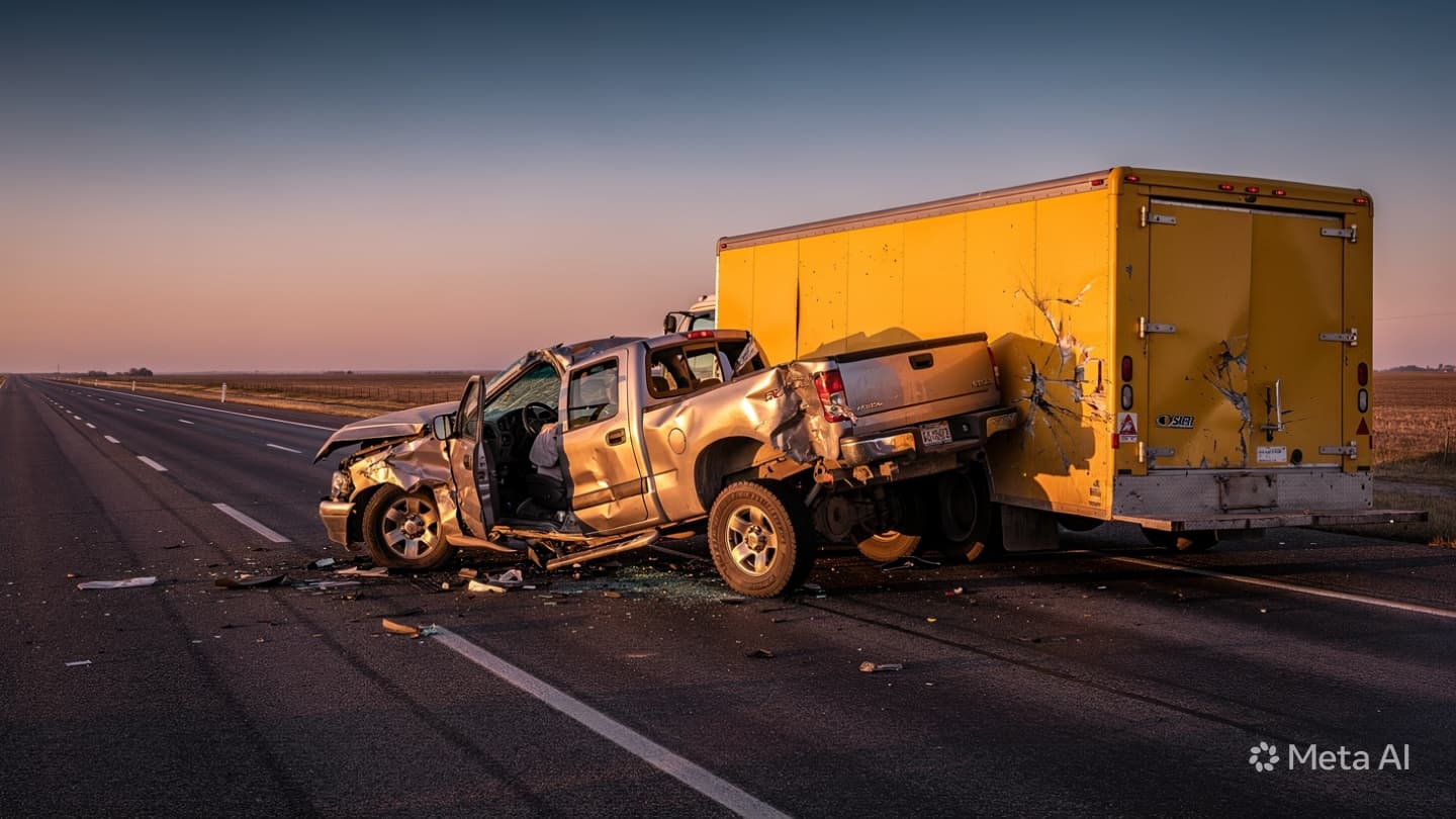 Inner Mongolia Tragedy: Six Lives Lost in Early Morning Pickup Truck Collision With Trailer Inner Mongolia Tragedy: Six Lives Lost in Early Morning Pickup Truck Collision With Trailer