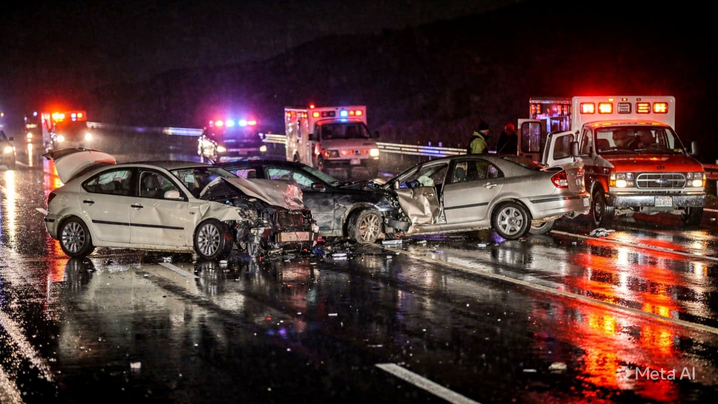 Heavy Rain Causes Anhui Crash: Seven Injured in Major Pile-up on Regional Expressway System Heavy Rain Causes Anhui Crash: Seven Injured in Major Pile-up on Regional Expressway System