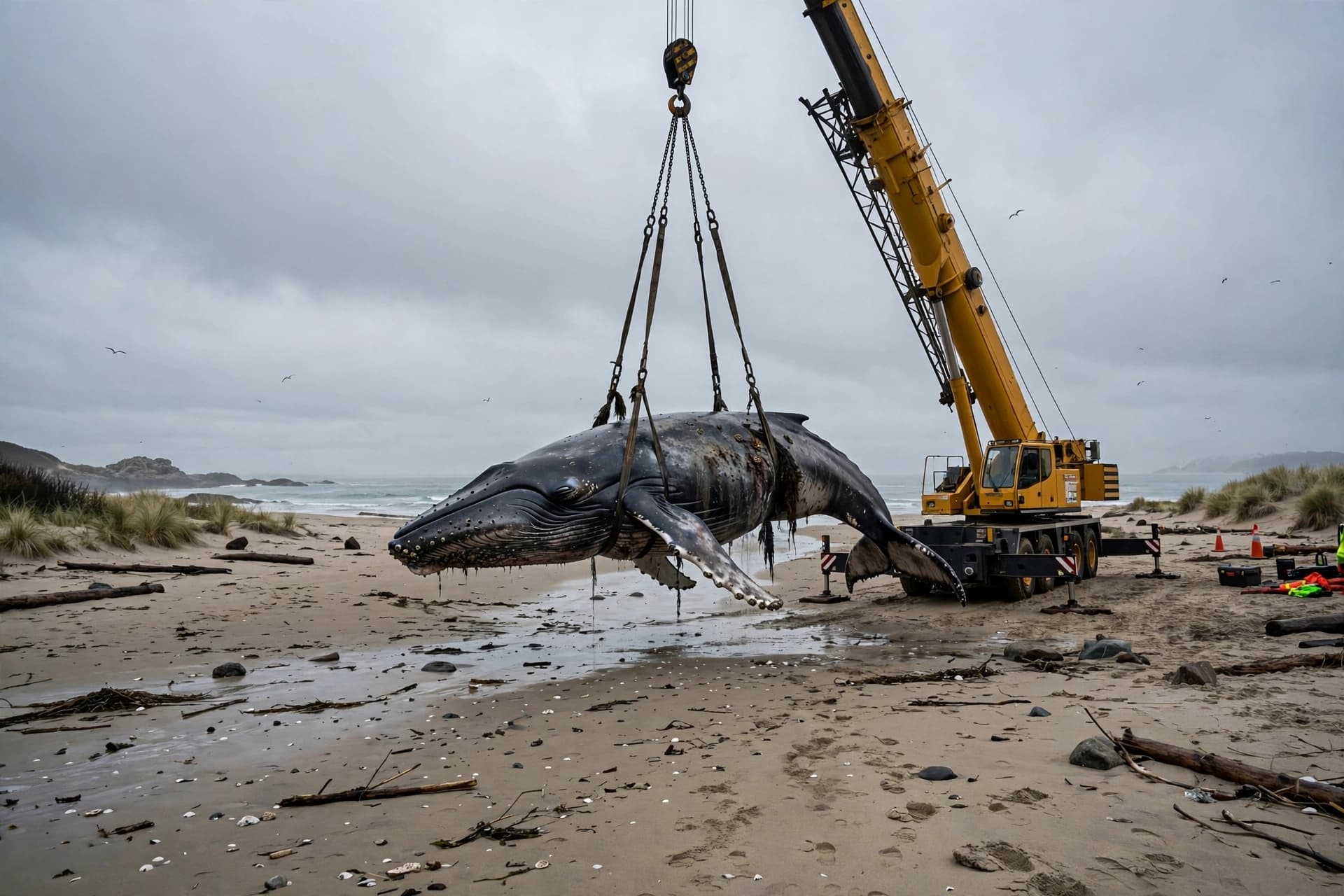 The scent of a whale lingers longer than its body The scent of a whale lingers longer than its body