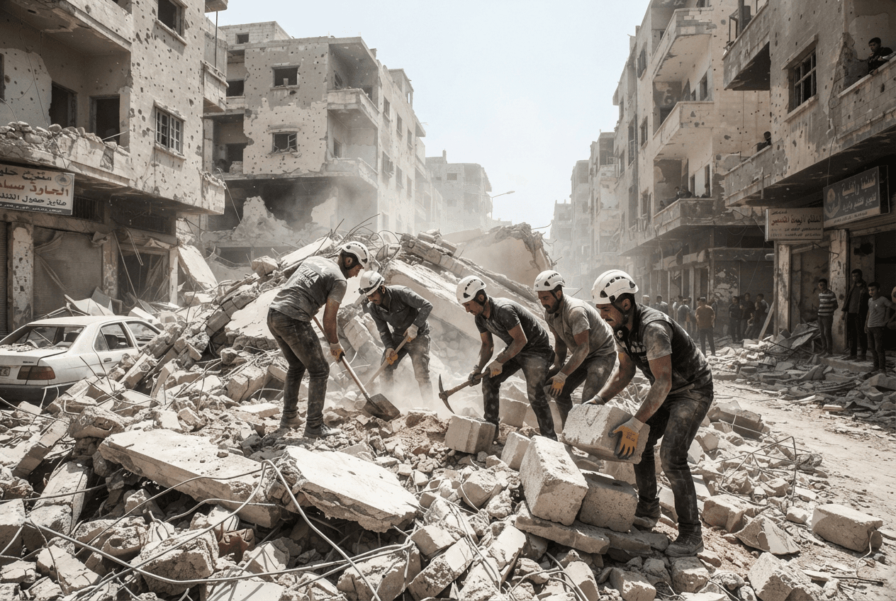 Aleppo Infrastructure Decay: Five Children Dead After Residential Block Collapses in Syria Today Aleppo Infrastructure Decay: Five Children Dead After Residential Block Collapses in Syria Today