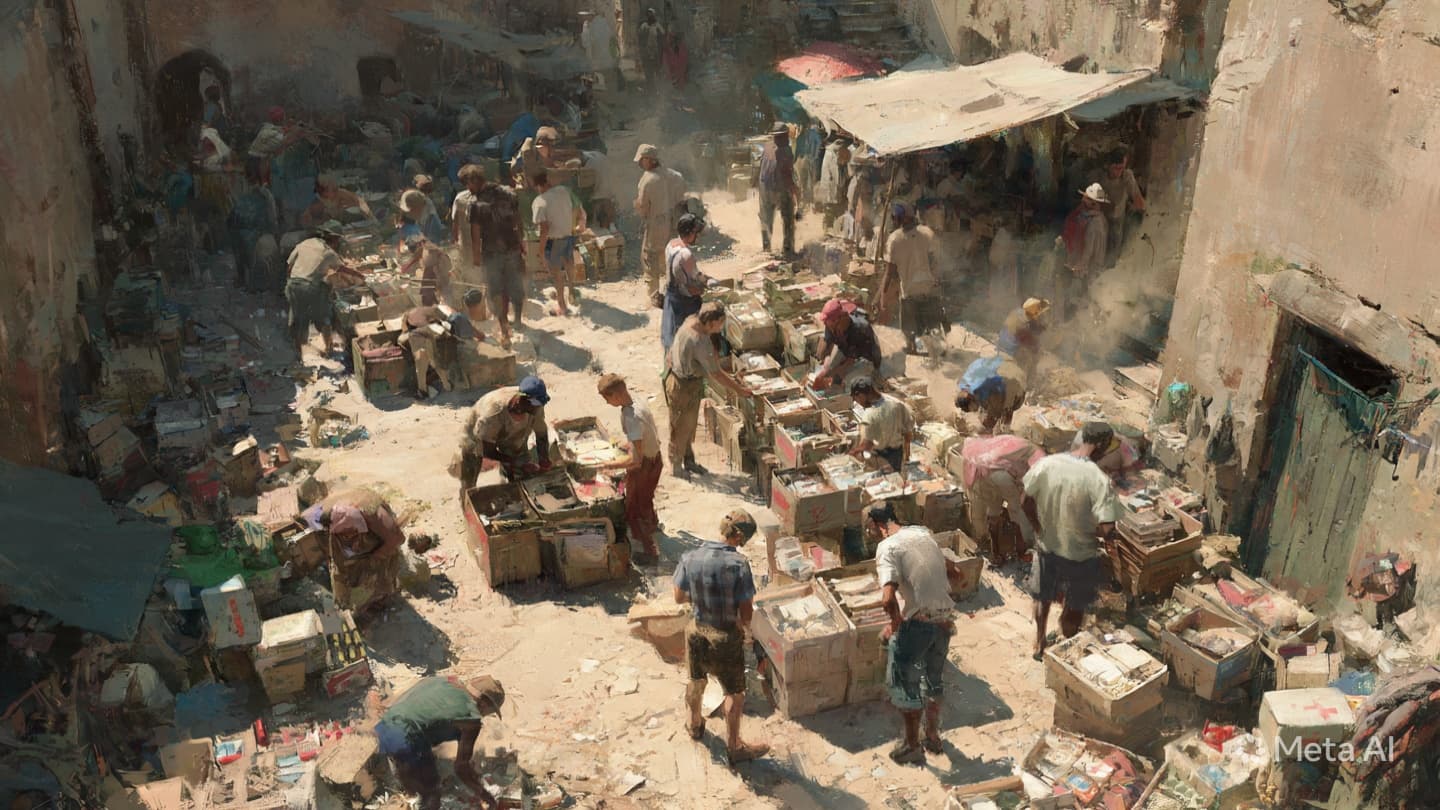 The Fragile Loom of Protection: Weaving Local Bonds Amidst the Fraying Edges of Global Aid The Fragile Loom of Protection: Weaving Local Bonds Amidst the Fraying Edges of Global Aid