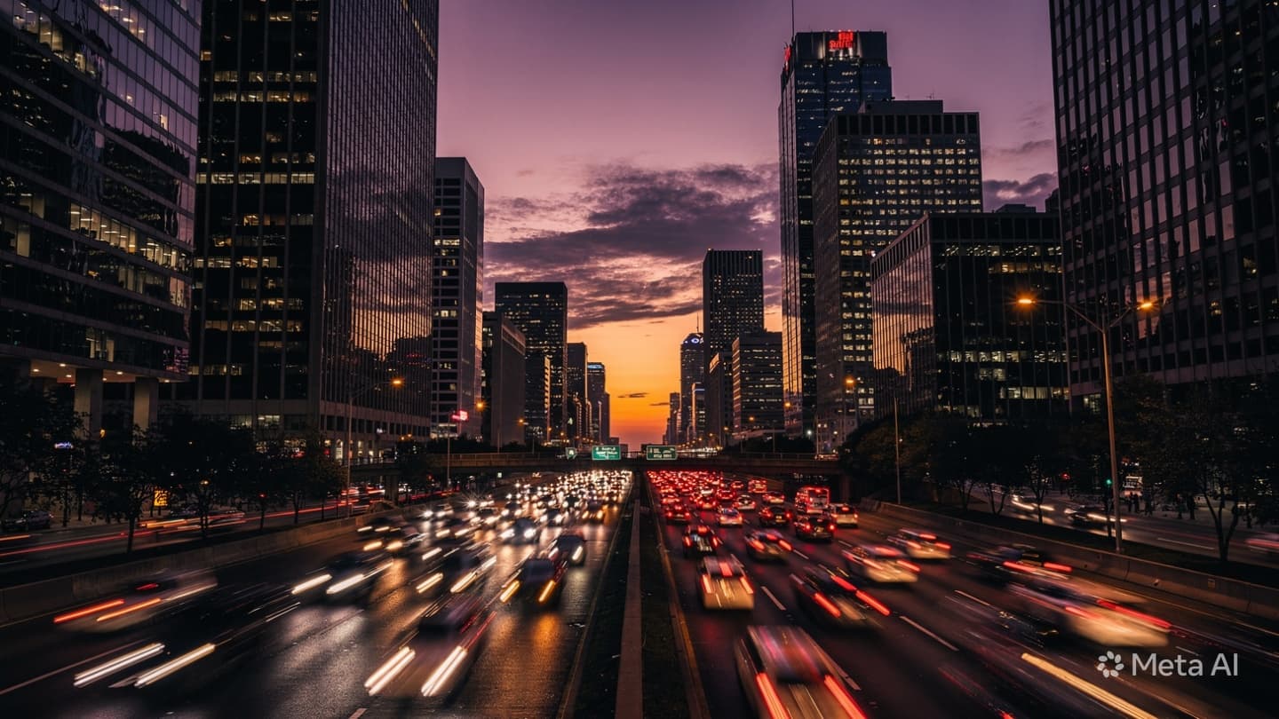 Between the Commute and the Finality: A Quiet Look at Life Upon the Busy Highway Between the Commute and the Finality: A Quiet Look at Life Upon the Busy Highway