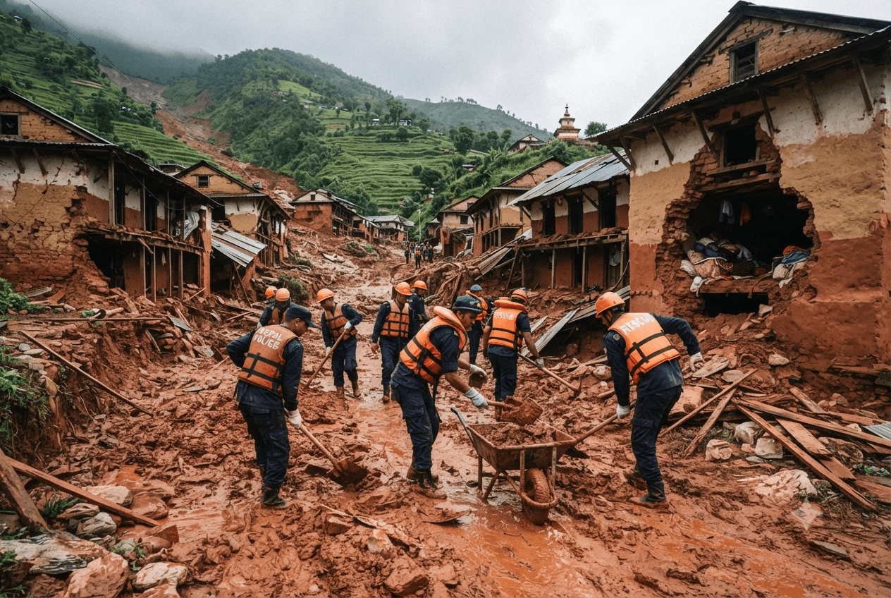 Fatal Landslides and Snakebites Strike: Ten Districts Across Nepal Report Casualties Amid Monsoon Crisis Fatal Landslides and Snakebites Strike: Ten Districts Across Nepal Report Casualties Amid Monsoon Crisis