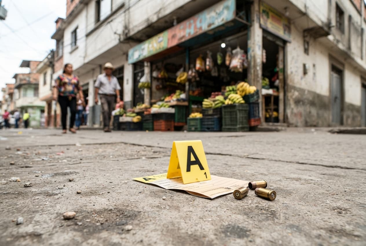 Sicarios Open Fire in Market Square: Four Civilians Dead in Cali Shooting Attack Sicarios Open Fire in Market Square: Four Civilians Dead in Cali Shooting Attack
