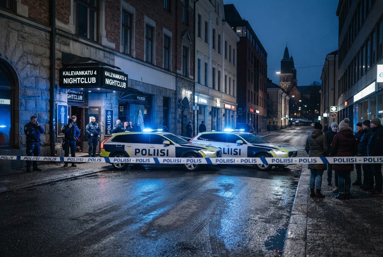 Turku Nightclub Stabbing: One Dead And Two Wounded Following Downtown Violent Altercation Turku Nightclub Stabbing: One Dead And Two Wounded Following Downtown Violent Altercation