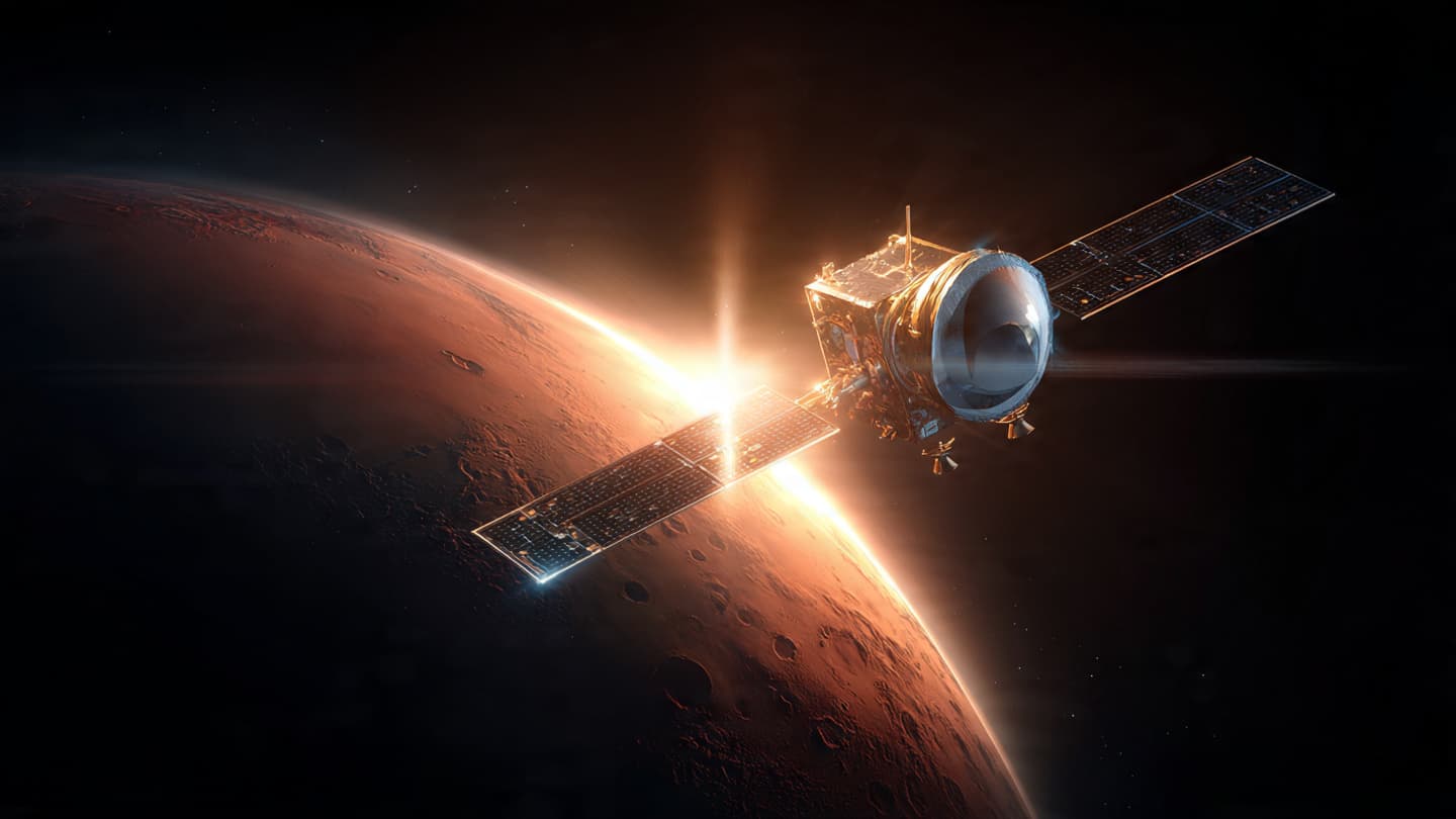 Mars reveals a new atmospheric behavior beneath its thin red sky Mars reveals a new atmospheric behavior beneath its thin red sky