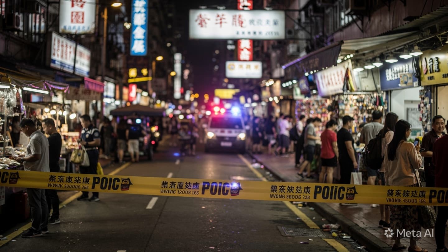 Mong Kok Stabbing: Woman Attacked on Busy Hong Kong Street; Suspect Arrested at Scene Mong Kok Stabbing: Woman Attacked on Busy Hong Kong Street; Suspect Arrested at Scene