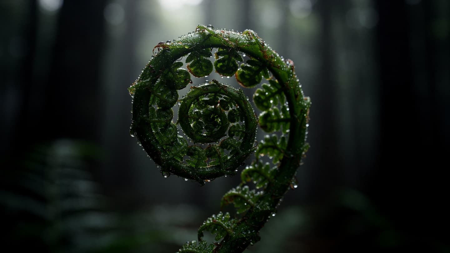 The Slow Unfolding of the Silver Fern: A Meditation on the Quiet Growth of Shadows The Slow Unfolding of the Silver Fern: A Meditation on the Quiet Growth of Shadows