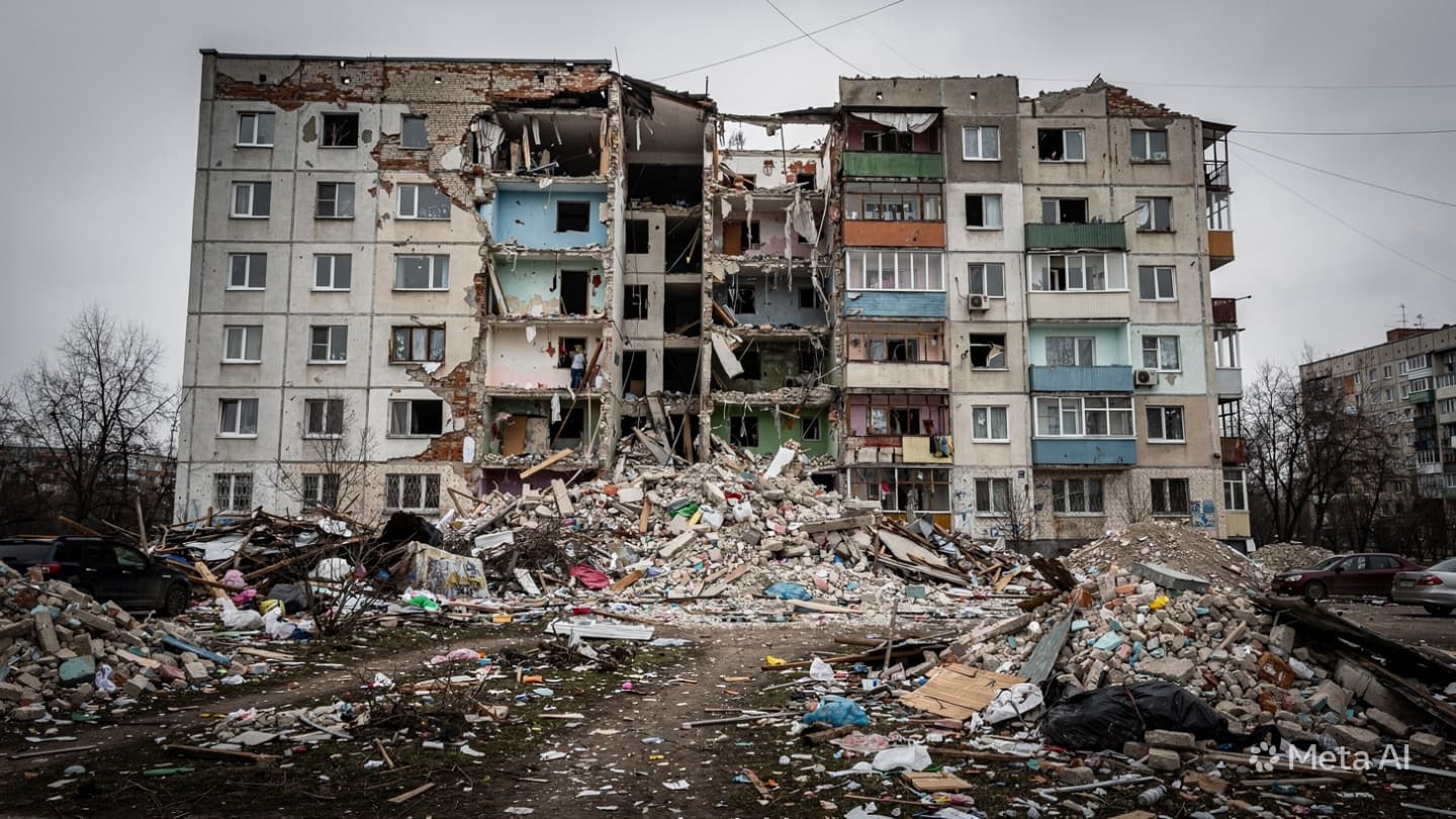 Residential Collapse In Russia: Two Confirmed Dead After Blast Strikes Apartment Building In Zaporizhzhia Residential Collapse In Russia: Two Confirmed Dead After Blast Strikes Apartment Building In Zaporizhzhia
