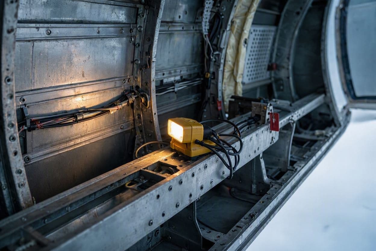 Transport Watchdog Report Reveals Work Light Left in Qantas Wing Transport Watchdog Report Reveals Work Light Left in Qantas Wing