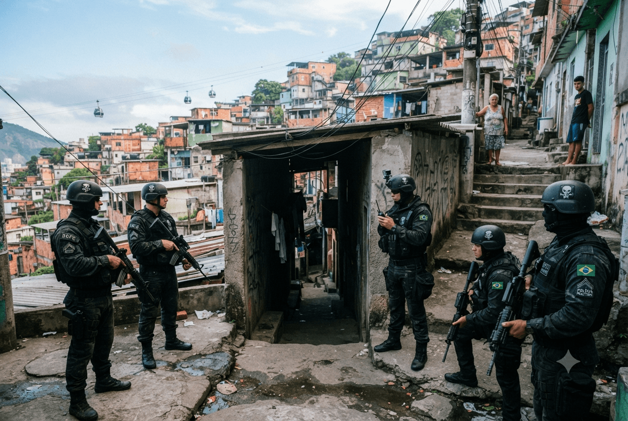 Rio Favela Violence: Three Confirmed Dead After Escalated Police Security Operation Hits City Slum Rio Favela Violence: Three Confirmed Dead After Escalated Police Security Operation Hits City Slum