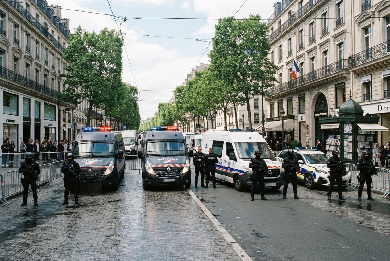 Armed Jewelry Heist: Downtown Paris Store Robbery Leaves Manager Dead After Shootout Armed Jewelry Heist: Downtown Paris Store Robbery Leaves Manager Dead After Shootout