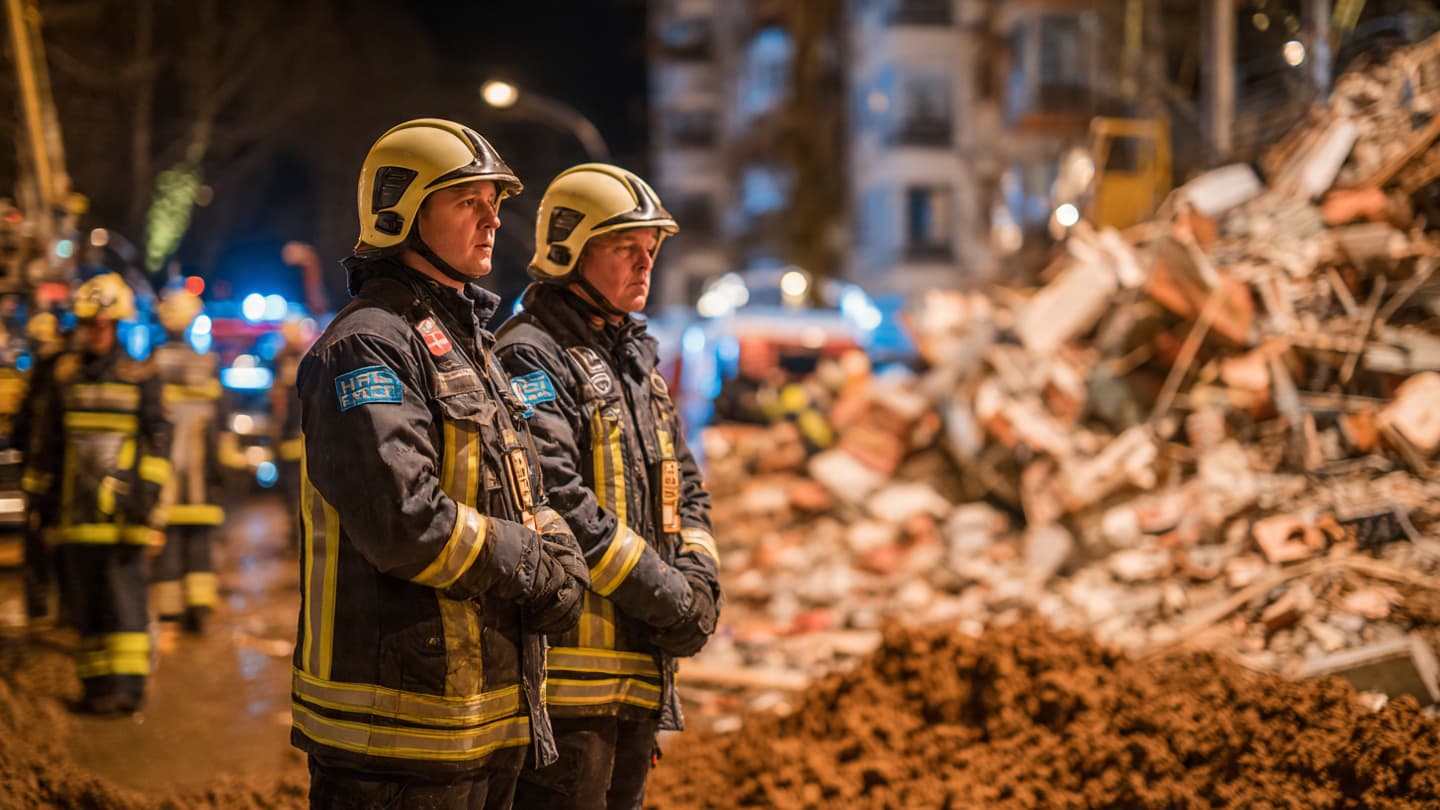 Between Shattered Walls And Silent Streets, Munich Waited Uneasily Beneath Emergency Lights Recently Overnight Between Shattered Walls And Silent Streets, Munich Waited Uneasily Beneath Emergency Lights Recently Overnight
