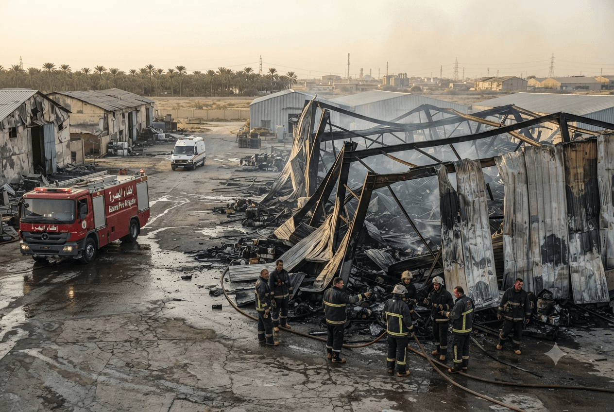 Basra Facility Explosion: Fuel Storage Site Blast Leaves Two Dead and Eight Severely Injured Basra Facility Explosion: Fuel Storage Site Blast Leaves Two Dead and Eight Severely Injured