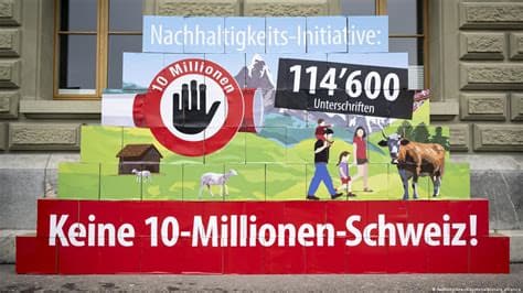 First SBC Poll Shows Swiss Evenly Split on Capping Population at Ten Million First SBC Poll Shows Swiss Evenly Split on Capping Population at Ten Million
