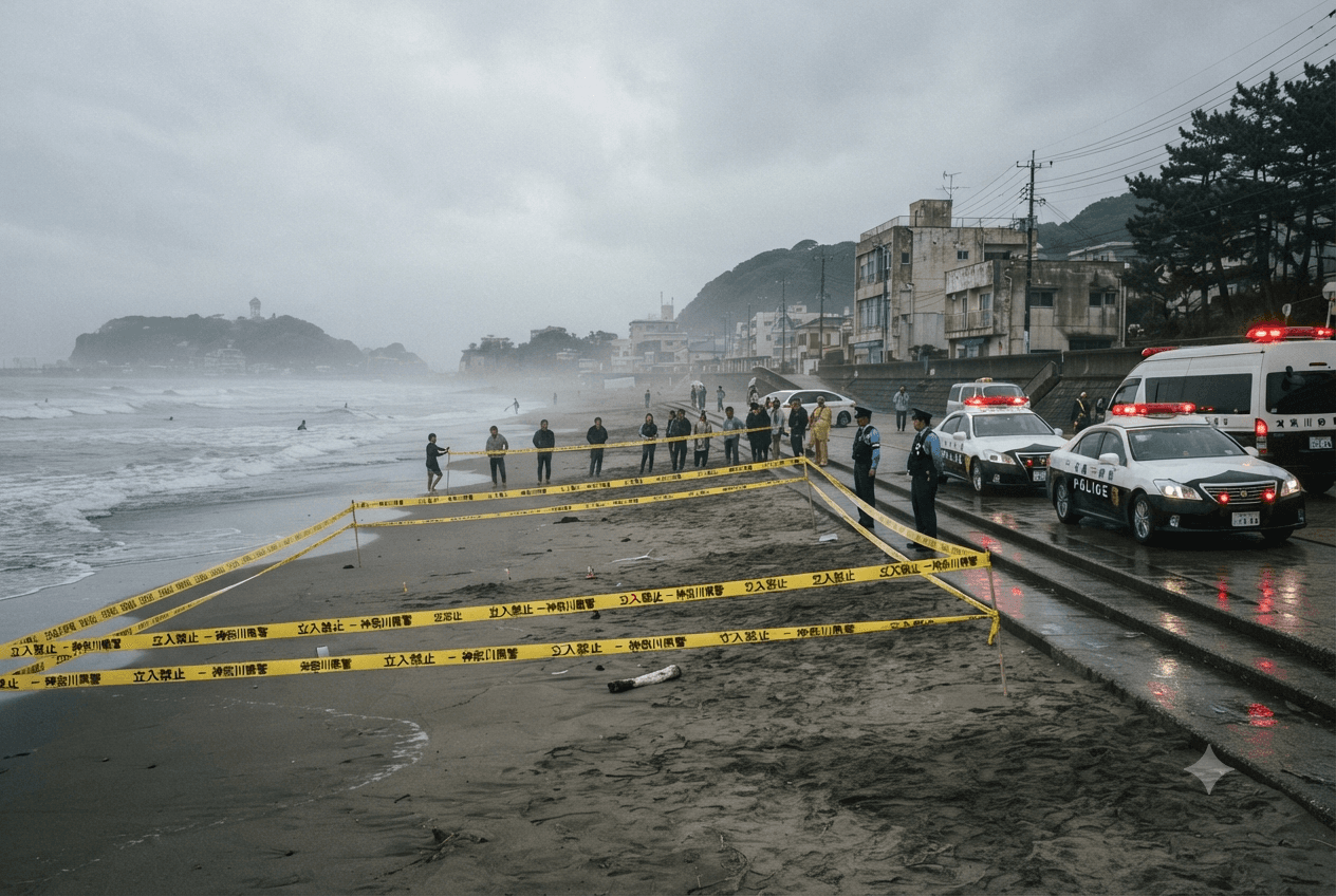 Kanagawa Coast Emergency: Teenager Found Dead After Being Swept Offshore During Recent Beach Outing Kanagawa Coast Emergency: Teenager Found Dead After Being Swept Offshore During Recent Beach Outing