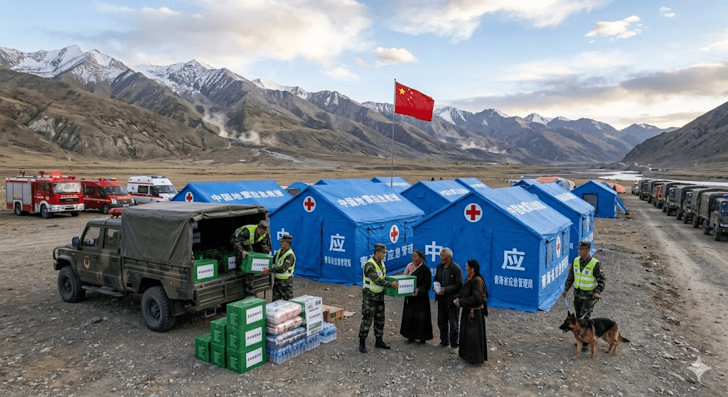 Tragedy in Qinghai: 1 Dead, 4 Injured After Powerful 6.3 Quake Rocks Northwest China Tragedy in Qinghai: 1 Dead, 4 Injured After Powerful 6.3 Quake Rocks Northwest China