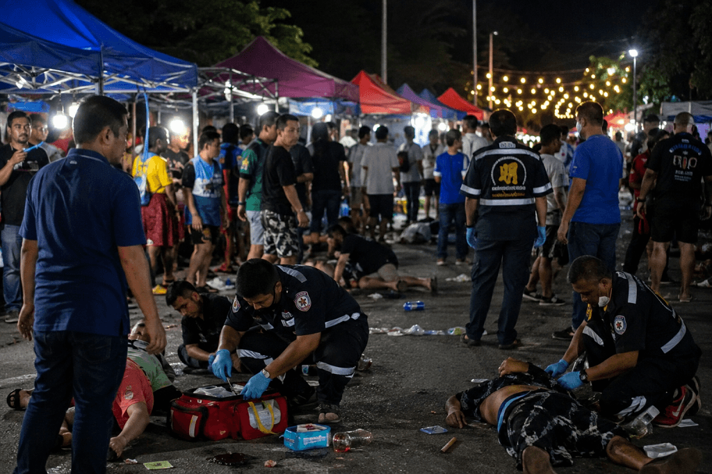 Terror at the Festival: Gunman Opens Fire with Shotgun in Nakhon Ratchasima, Leaving 6 Injured Terror at the Festival: Gunman Opens Fire with Shotgun in Nakhon Ratchasima, Leaving 6 Injured