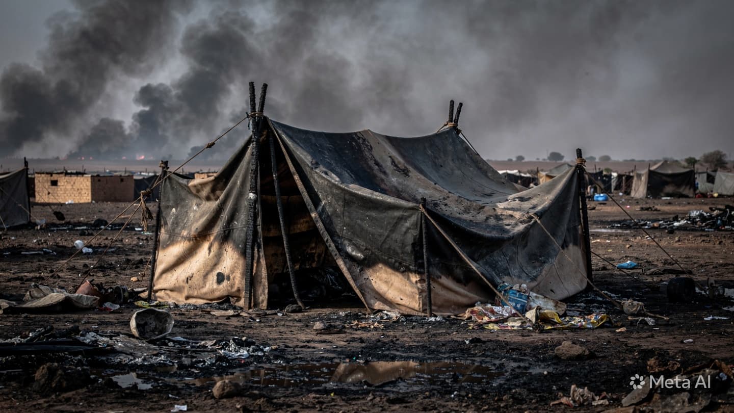 North Darfur Disaster: Two Dead Following Intense Fire at Localized Humanitarian Shelter This Morning North Darfur Disaster: Two Dead Following Intense Fire at Localized Humanitarian Shelter This Morning