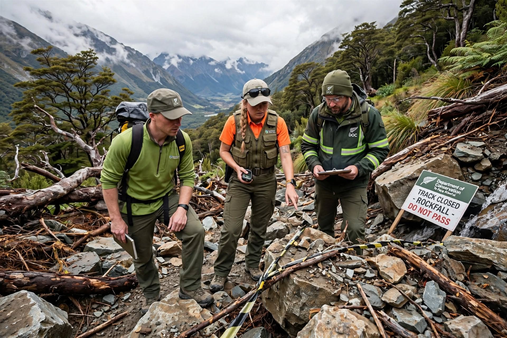 Two Foreign Hikers Injured After Sudden Alpine Rockfall Strikes Popular Trail Near Queenstown, Rescue Launched Two Foreign Hikers Injured After Sudden Alpine Rockfall Strikes Popular Trail Near Queenstown, Rescue Launched