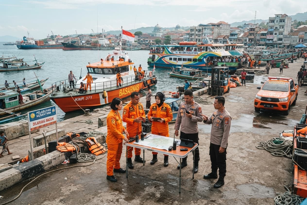 Sea Emergency Coordination: Search Teams Secure Safe Evacuation Paths After Transport Sinking Sea Emergency Coordination: Search Teams Secure Safe Evacuation Paths After Transport Sinking