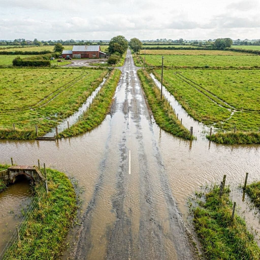 From Above, the Fury of Water Is Clear From Above, the Fury of Water Is Clear