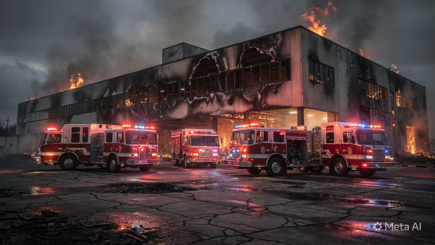 Chemical Hazards Ignite: Toxic Smoke Hampers Emergency Responders At Blazing Eastern China Industrial Park Chemical Hazards Ignite: Toxic Smoke Hampers Emergency Responders At Blazing Eastern China Industrial Park