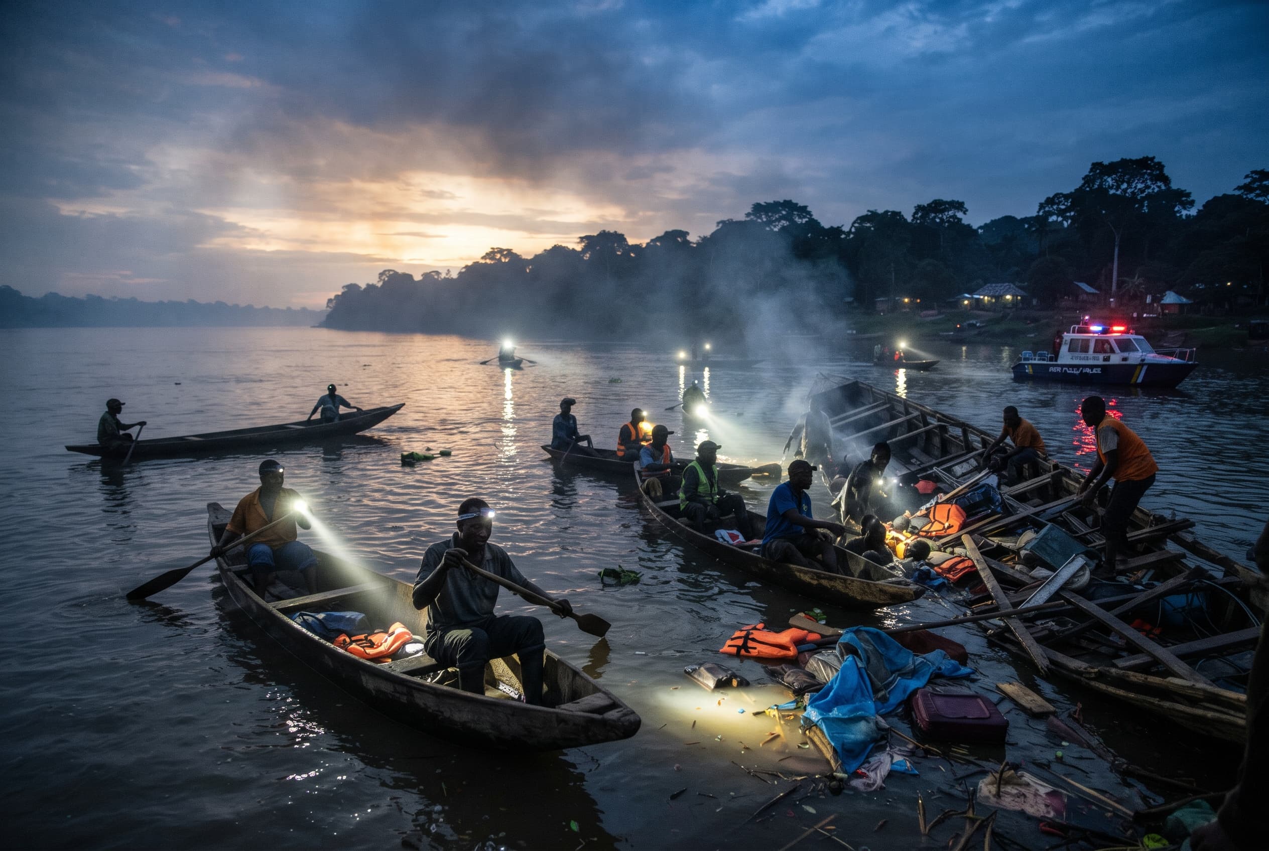River Tragedy in Congo Basin: Night Collision of Two Passenger Boats Kills 30 Near Lukolela River Tragedy in Congo Basin: Night Collision of Two Passenger Boats Kills 30 Near Lukolela