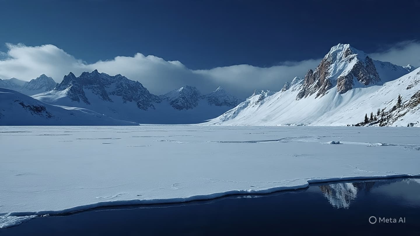 The Rhythmic Growth of the White Sentinel: A Reflection on the Svalbard Winter The Rhythmic Growth of the White Sentinel: A Reflection on the Svalbard Winter